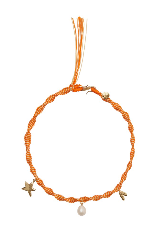 Calypso Macrame Charm Necklace