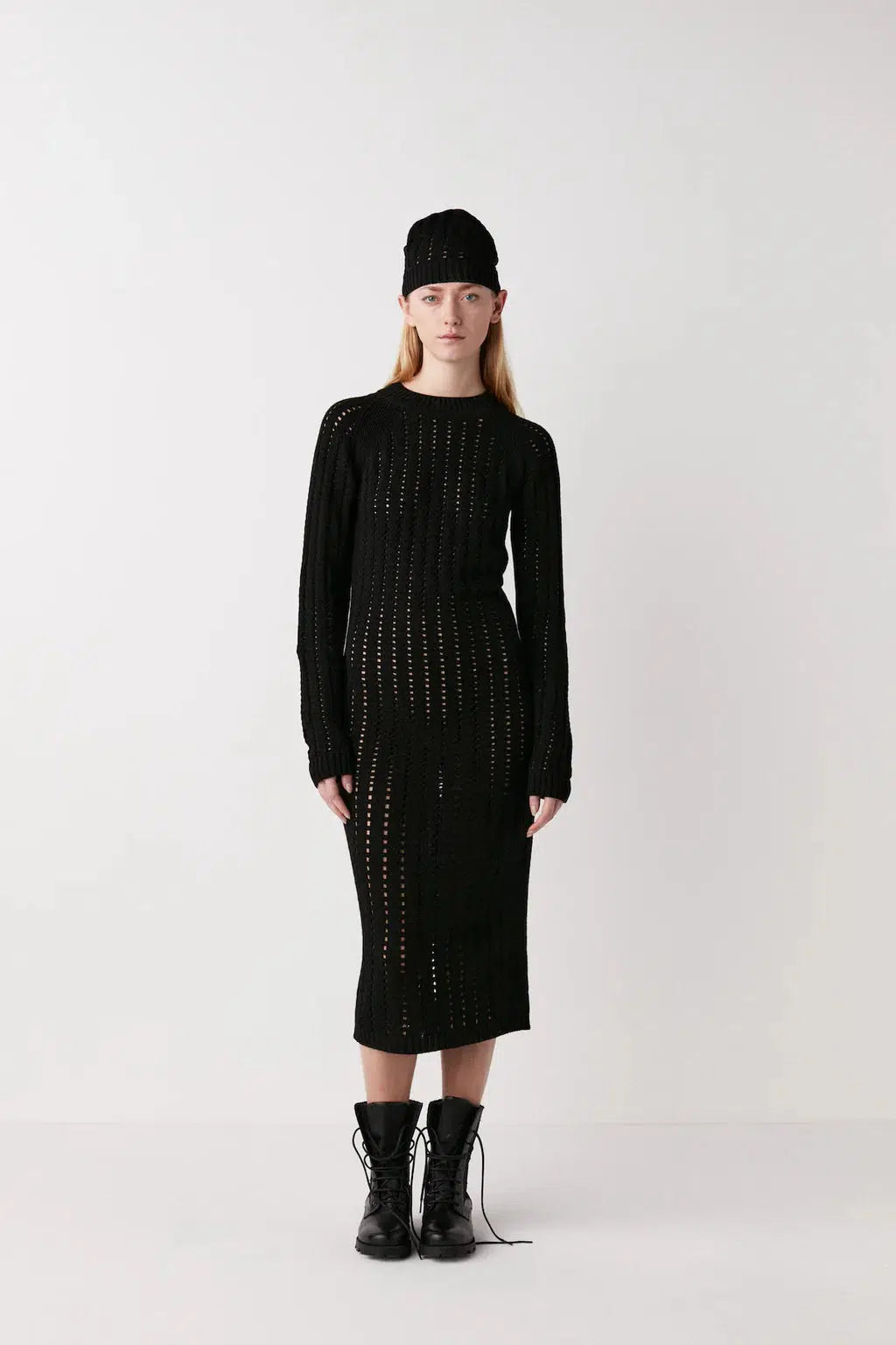 Cana Square Knit Dress