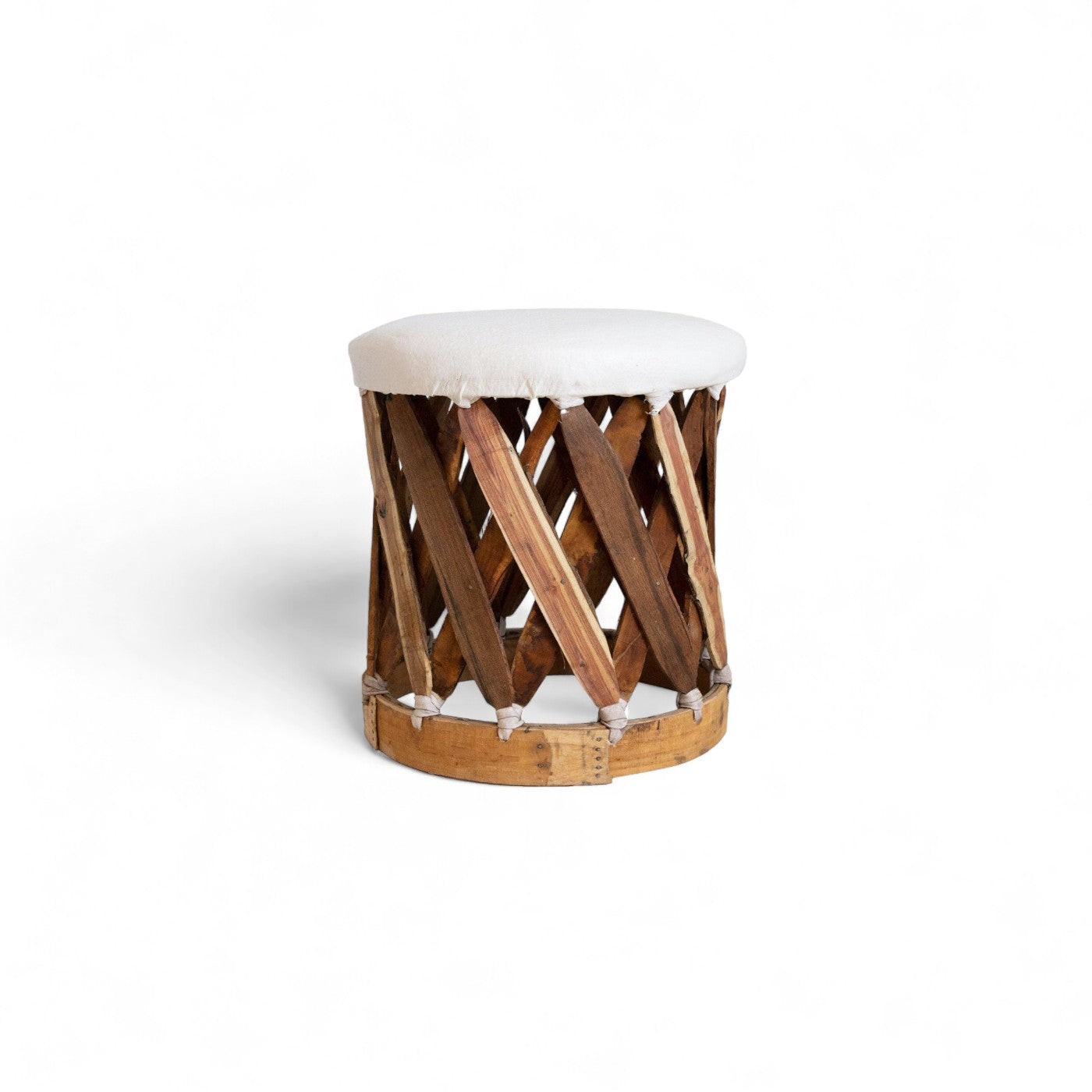 Cancun Padded Equipale Stool