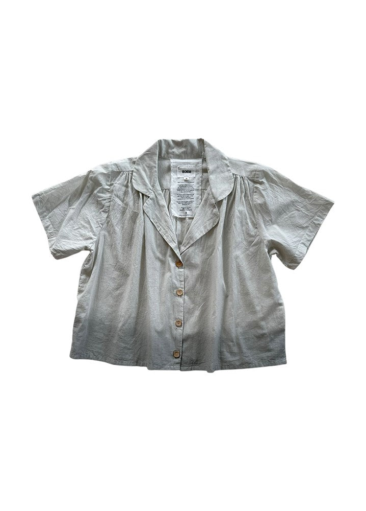 Capri Shirt Cotton - Stone