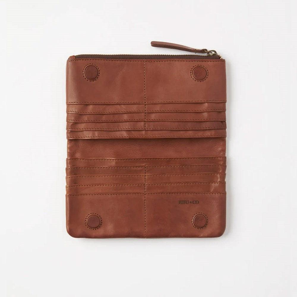 Capri Wallet - Large - Cognac