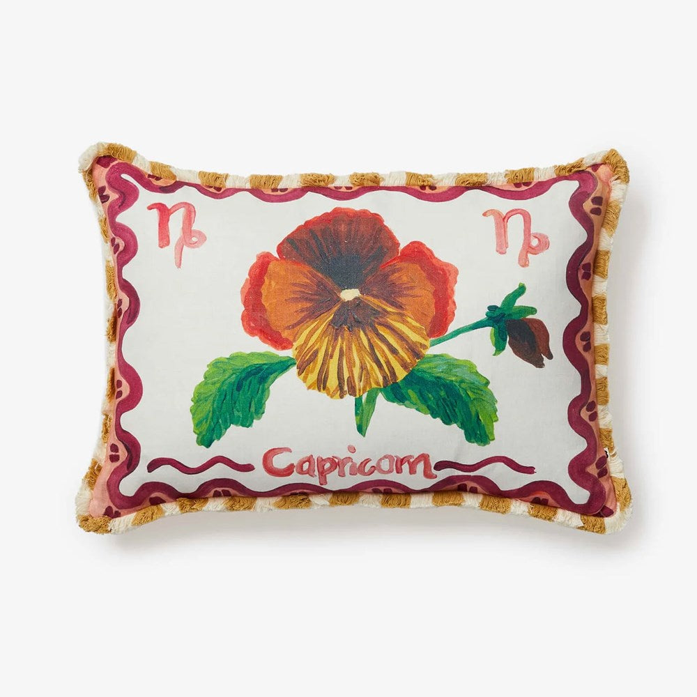 Capricorn Zodiac Cushion