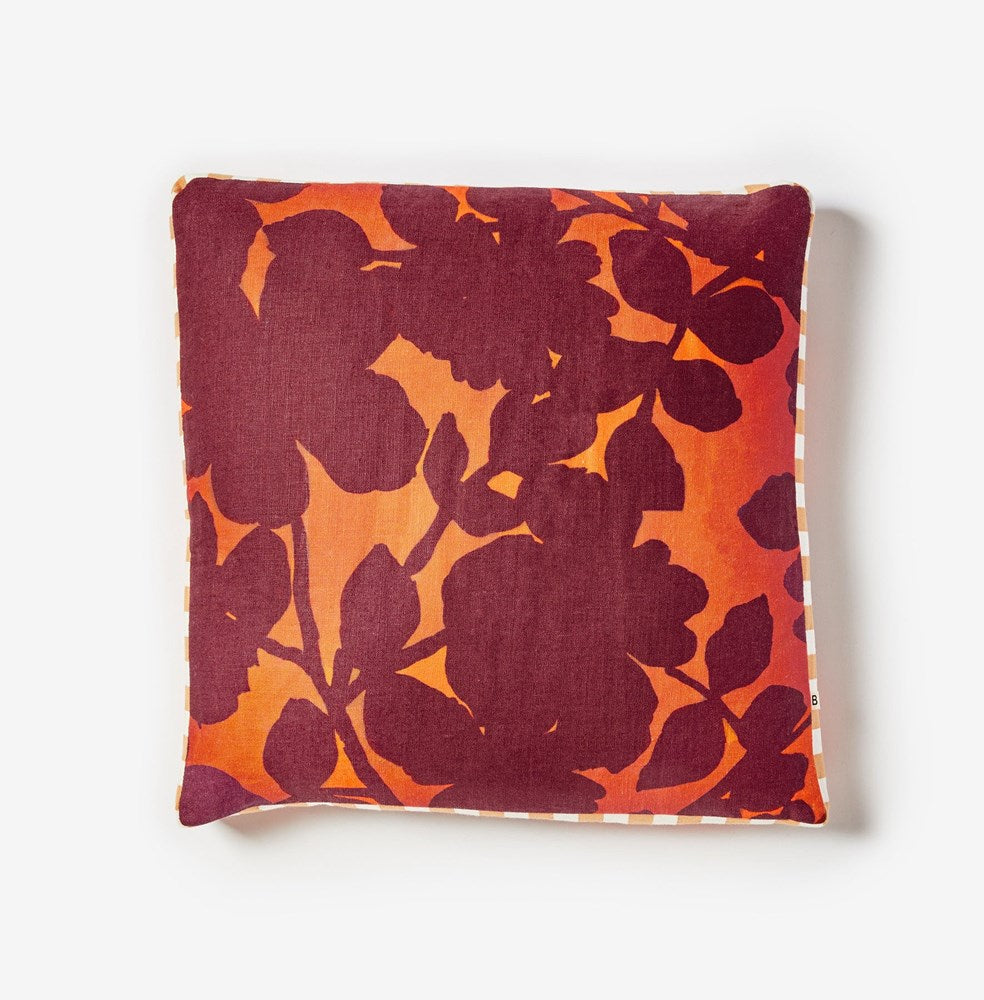 Carmine Cushion - Rust