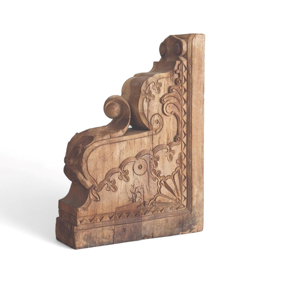 Carved Plain Indian Bracket