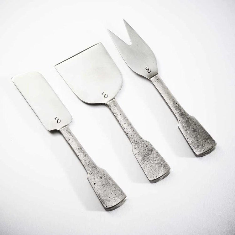 Cheese Knife (3PieceSet) - Matte Silver