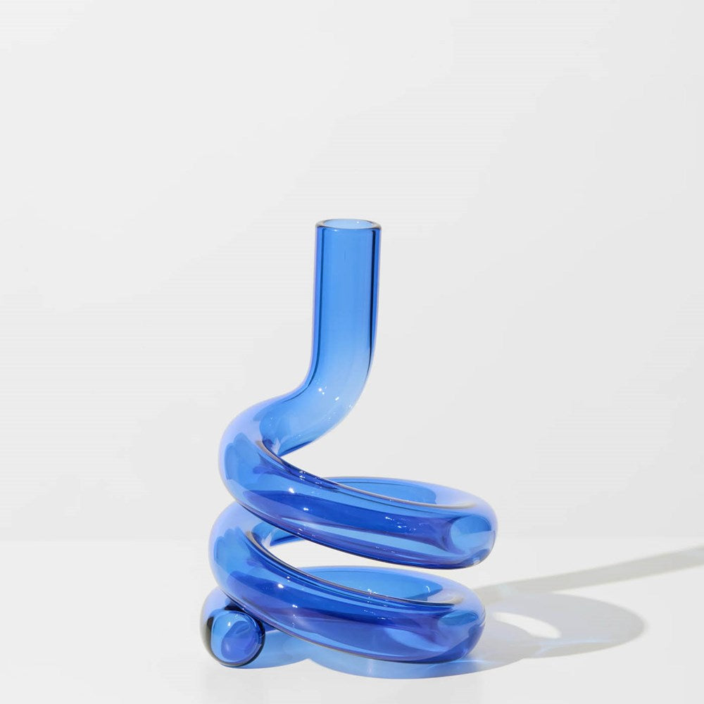 Cobra Vase in Blue