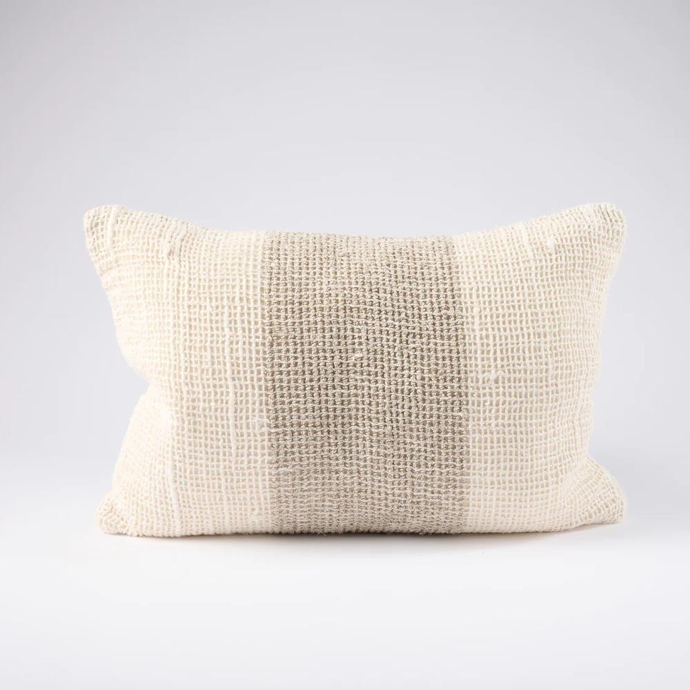 Coco Cushion - White/Natural