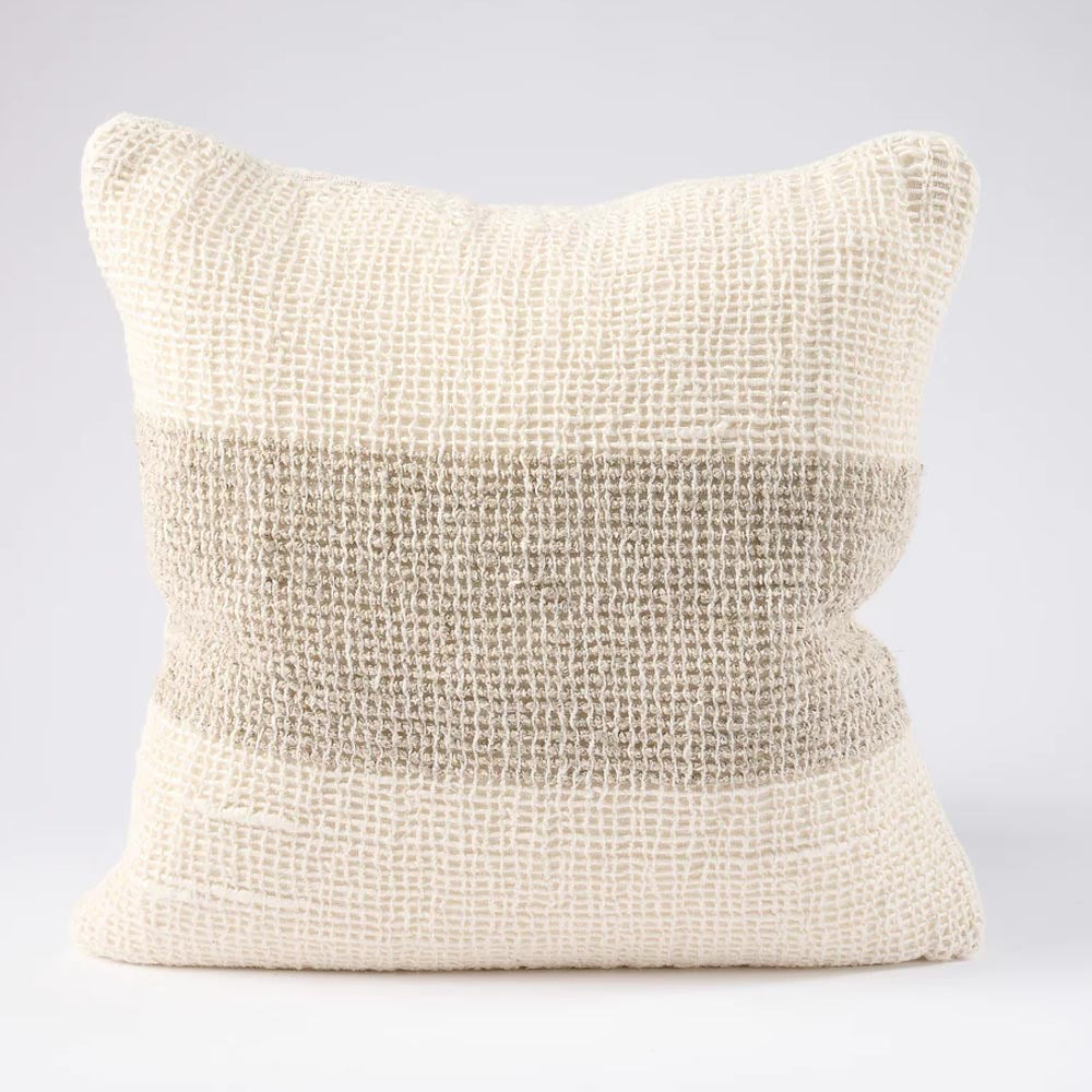 Coco Cushion - White/Natural