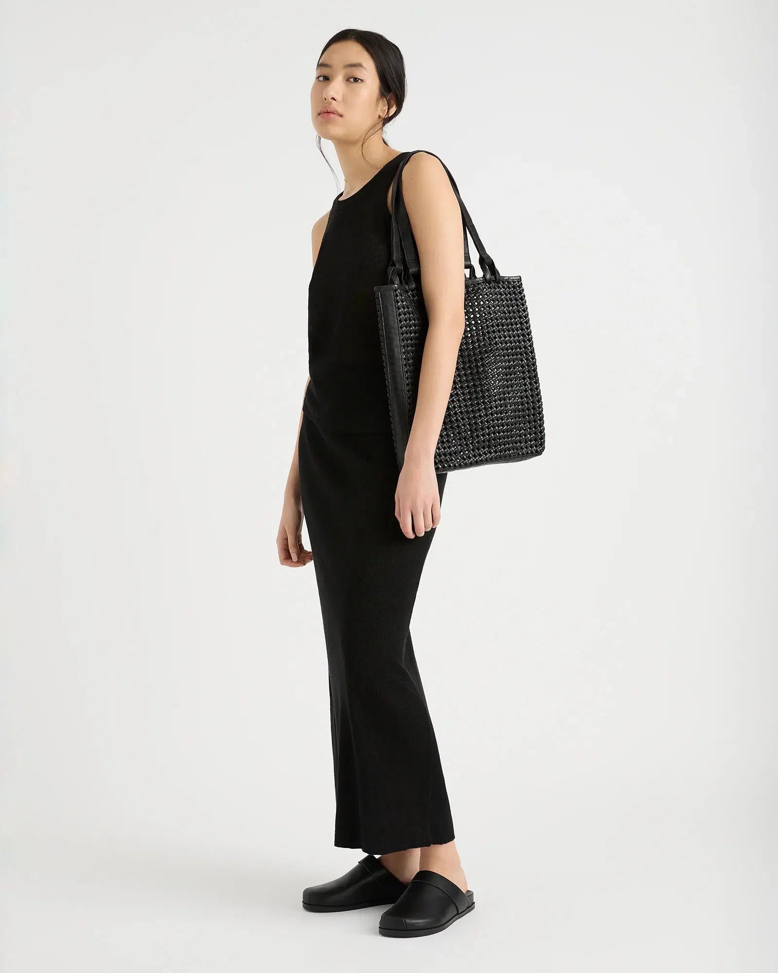 Como Weave Bag - Black