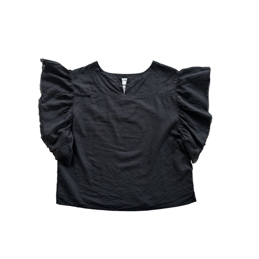 Cotton Nymph Top - Black