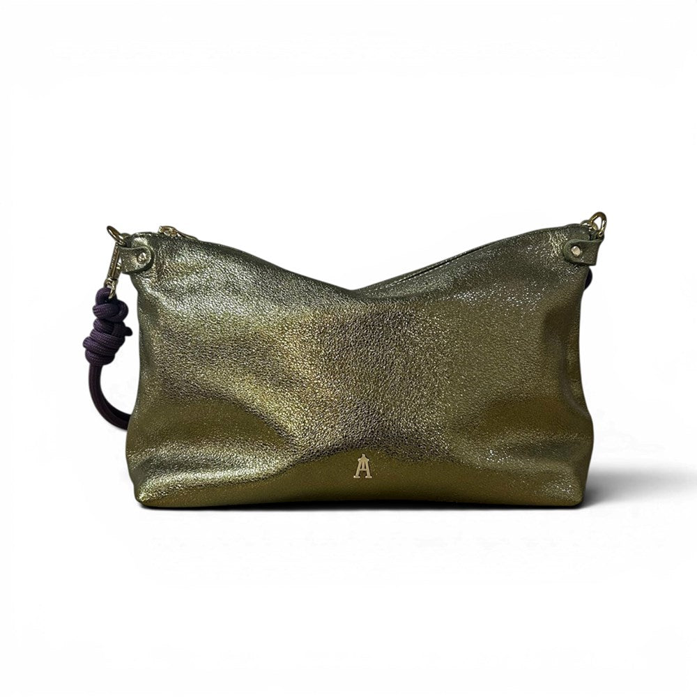 Mallow Leather Bag - Metal Kaki - Craie Studio