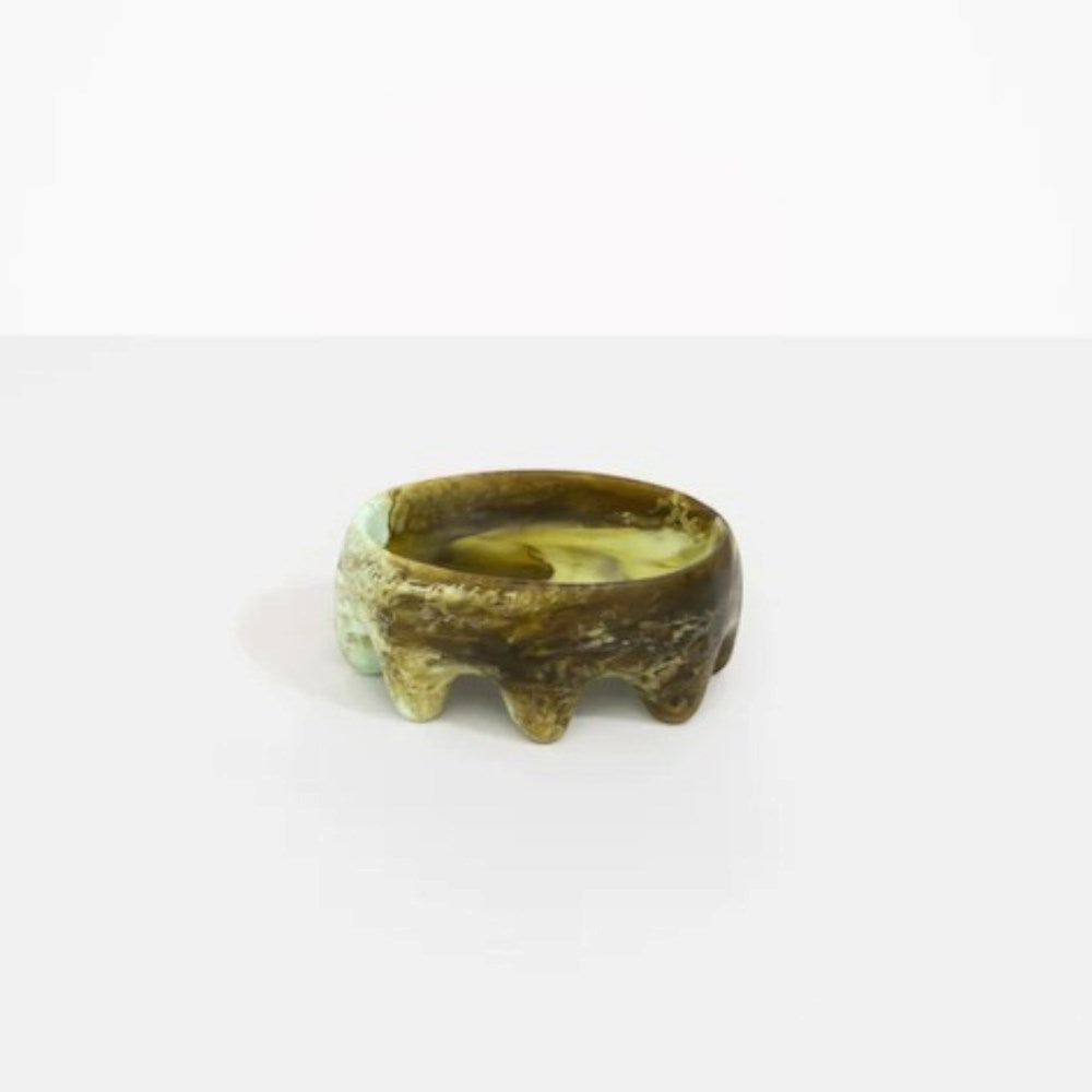 Crown Dish - Malachite