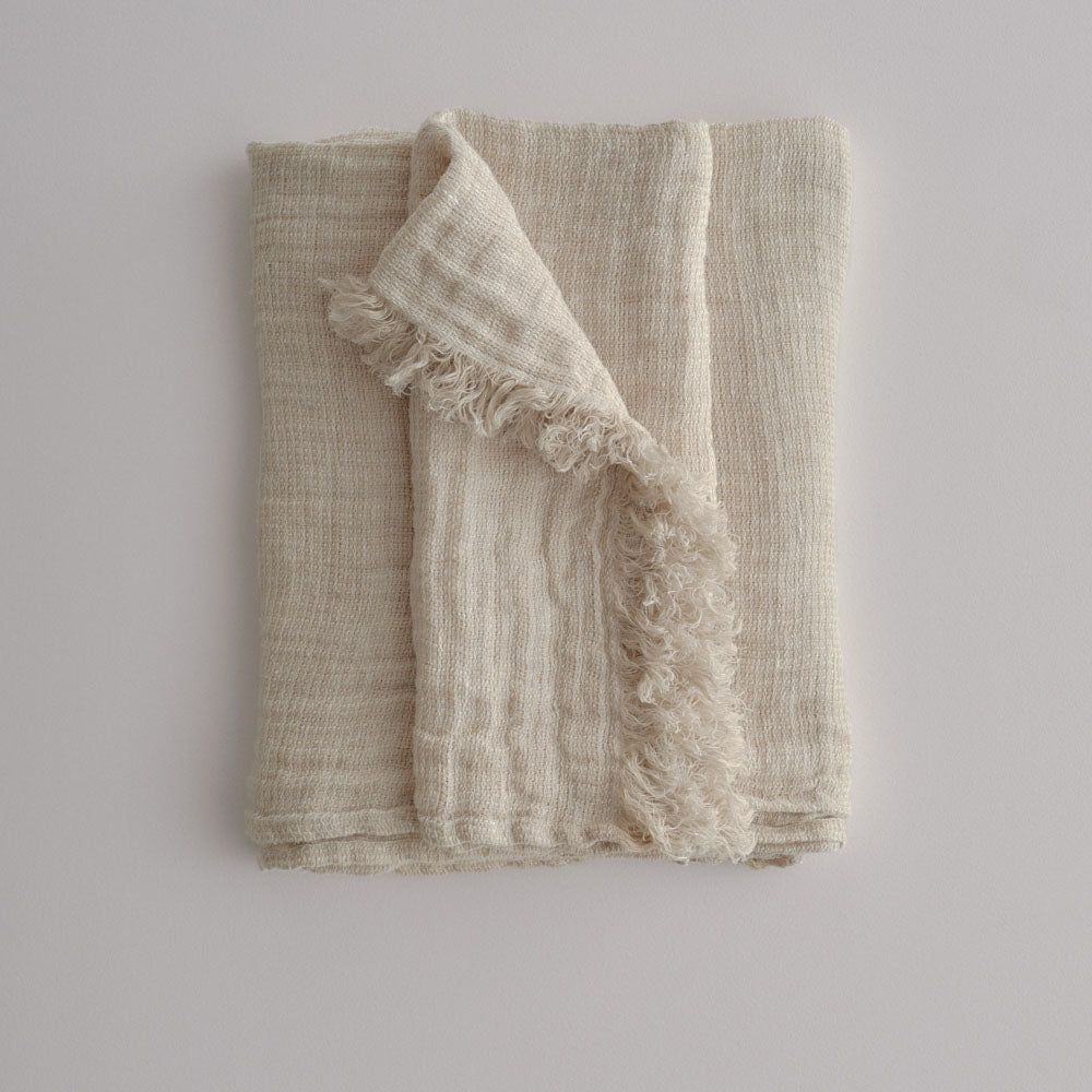 Crush Linen Throw - Ayrton