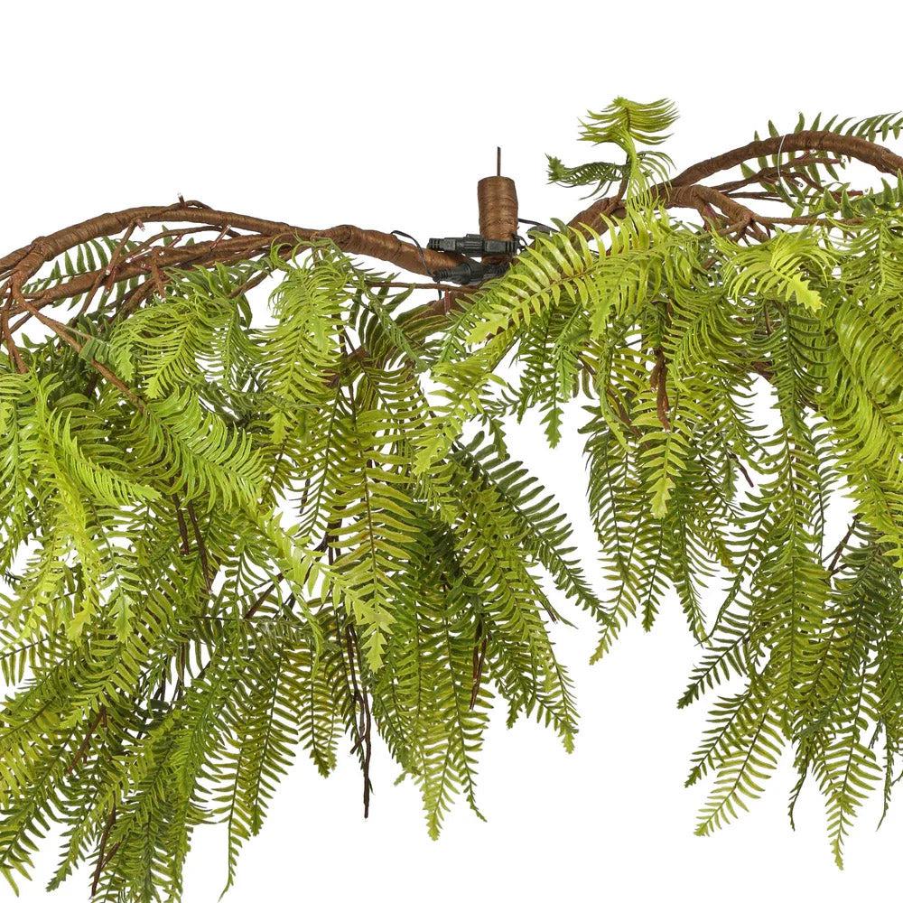 Daintree LED Hanging Fern - Large