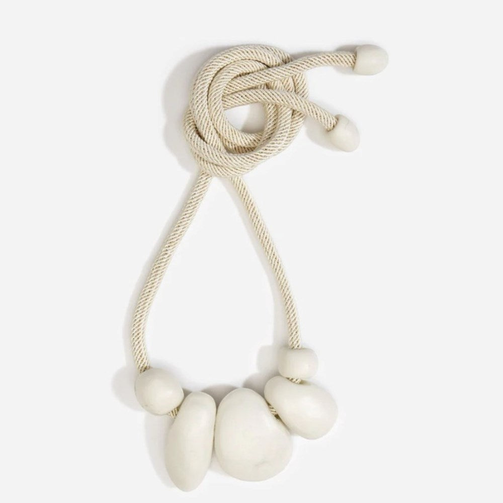 Boulder Rock Necklace - Chalk - Dinosaur Designs