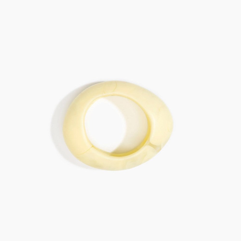 Medium Rock Bangle - Lemon - Dinosaur Designs