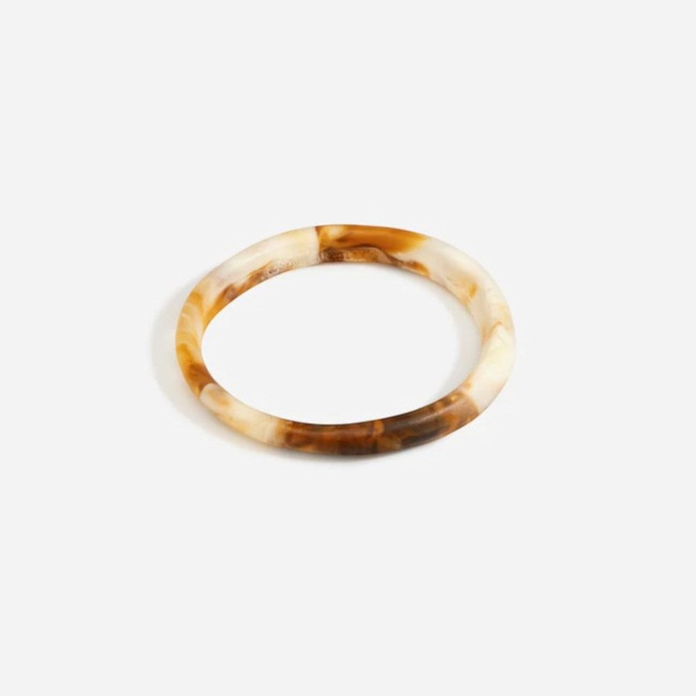 Wishbone Bangle - Light Horn - Dinosaur Designs