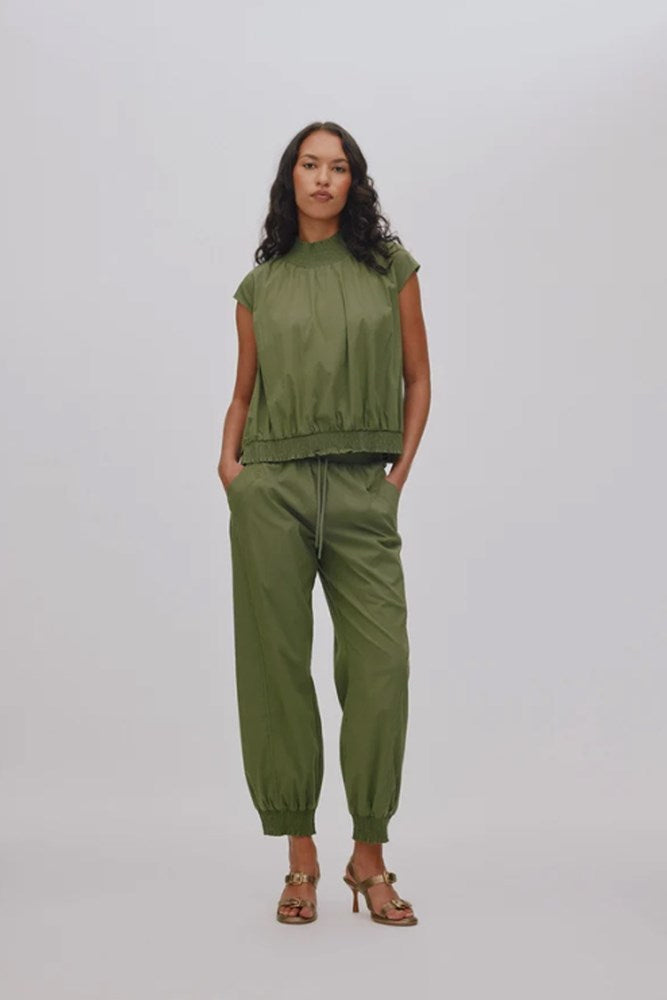 Domino Papery Angle Seam Pants