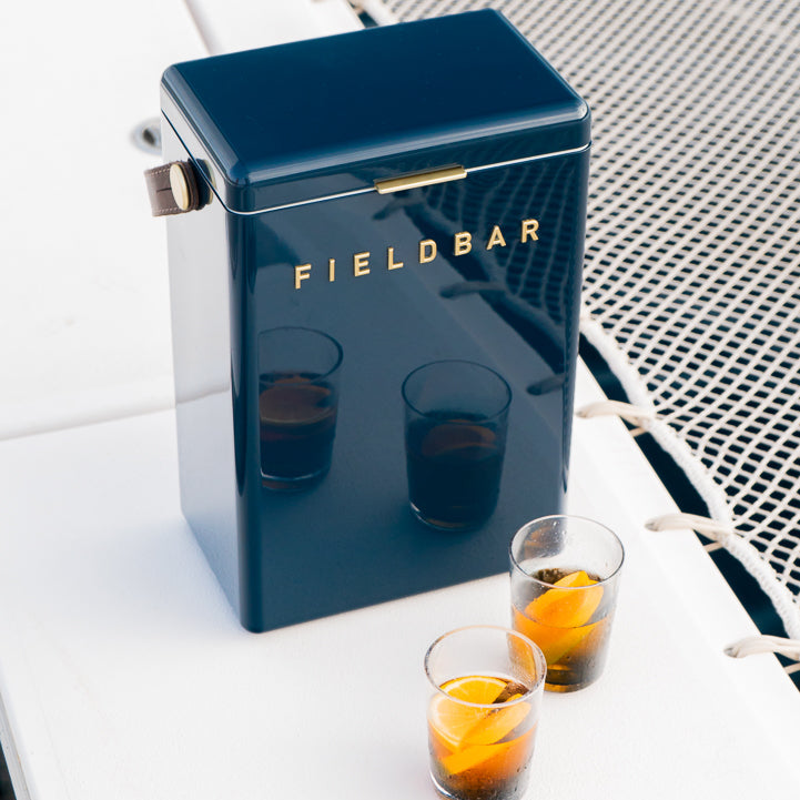 Drinks Box - Sea Boat Blue