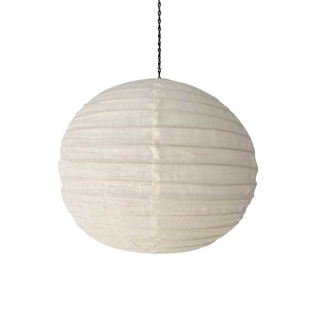 Eero Round Cotton Pendant - White