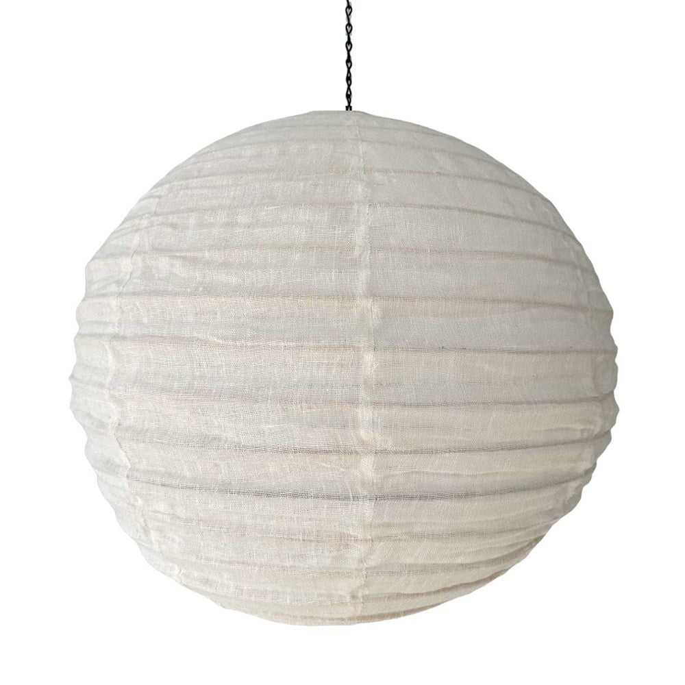 Eero Round Cotton Pendant - White