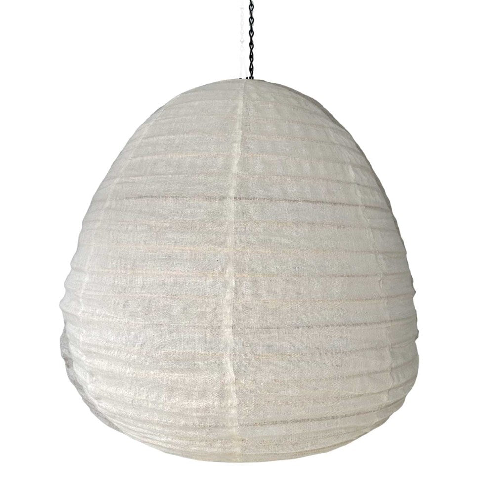 Eero White Pear Cotton Pendant - White