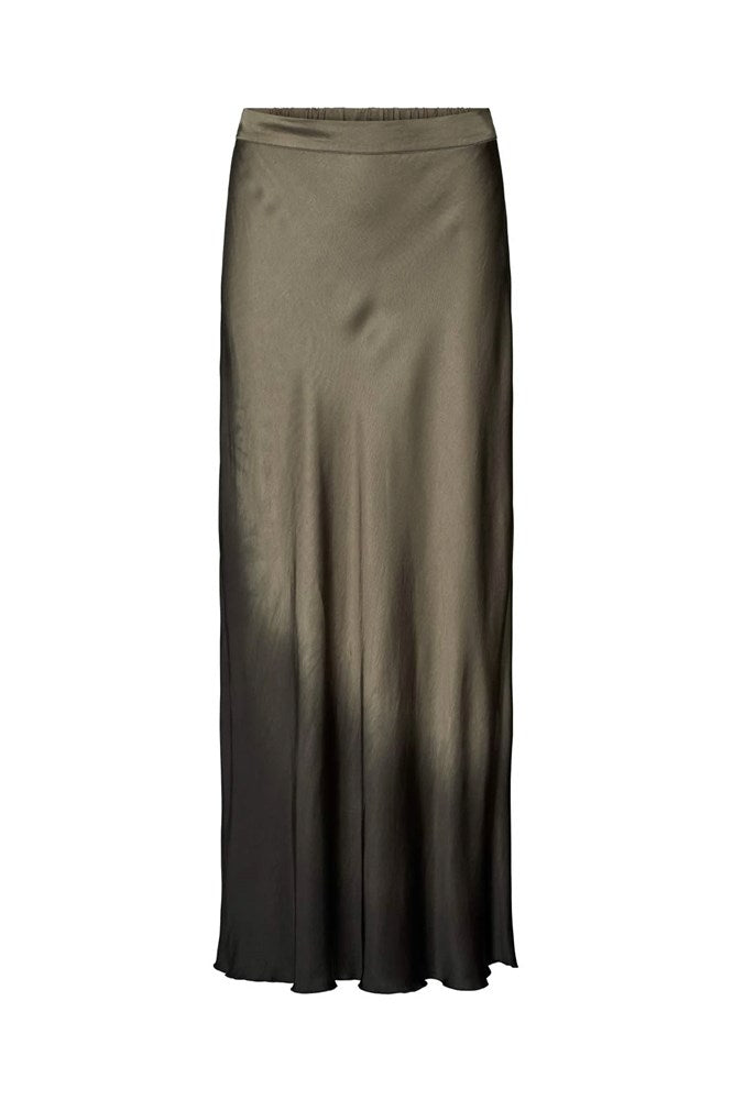 Ellery Bias Skirt - Asphalt Black