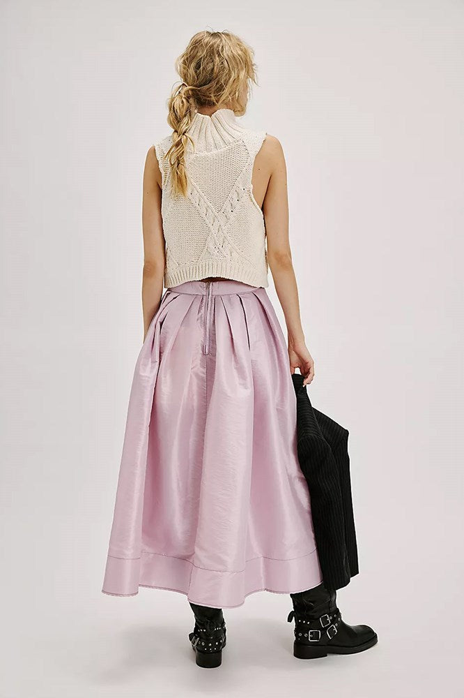 Emilia Full Skirt - Plum Blossom