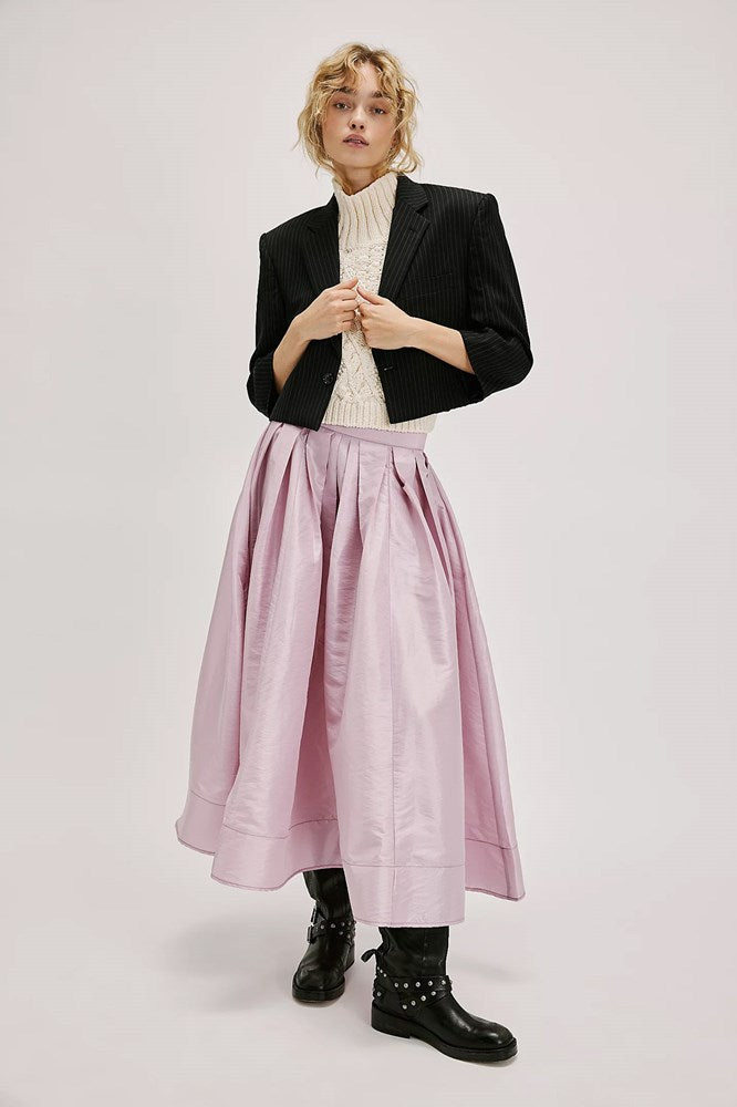 Emilia Full Skirt - Plum Blossom