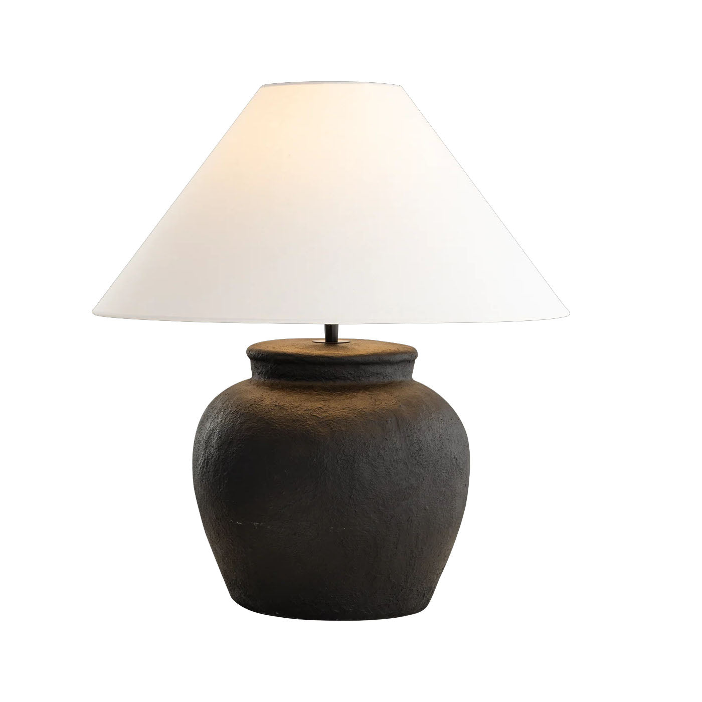 Esme Ceramic Table Lamp - Black