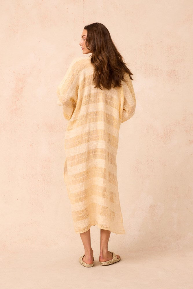 Estilo Emporio-Estilo Emporio Dolcezza Dress - Tela Atena Yellow-Dress-st-barts-brisbane-goldcoast-cabarita-southport