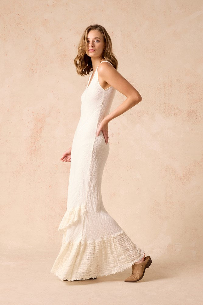 Estilo Emporio-Estilo Emporio Flunsa Dress - Brasile Panna-Dress-st-barts-brisbane-goldcoast-cabarita-southport
