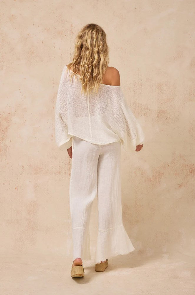 Estilo Emporio-Estilo Emporio Ischia Pant - Battista Panna-Pants-st-barts-brisbane-goldcoast-cabarita-southport