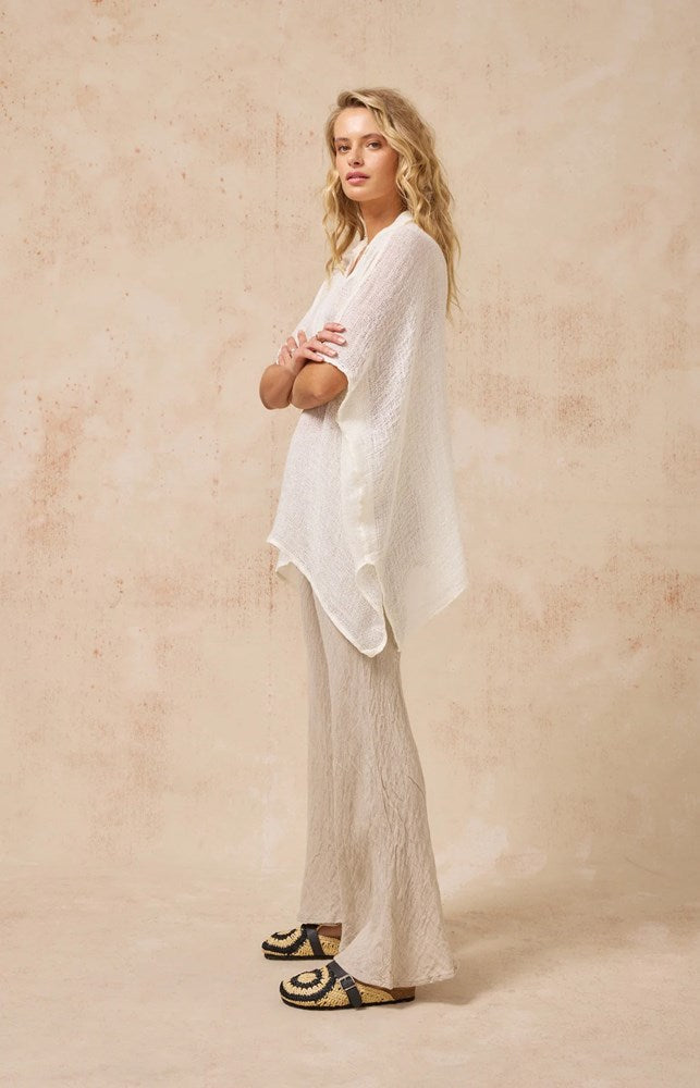 Estilo Emporio-Estilo Emporio Novo Flare Pant - Brasile Natural-Pants-st-barts-brisbane-goldcoast-cabarita-southport
