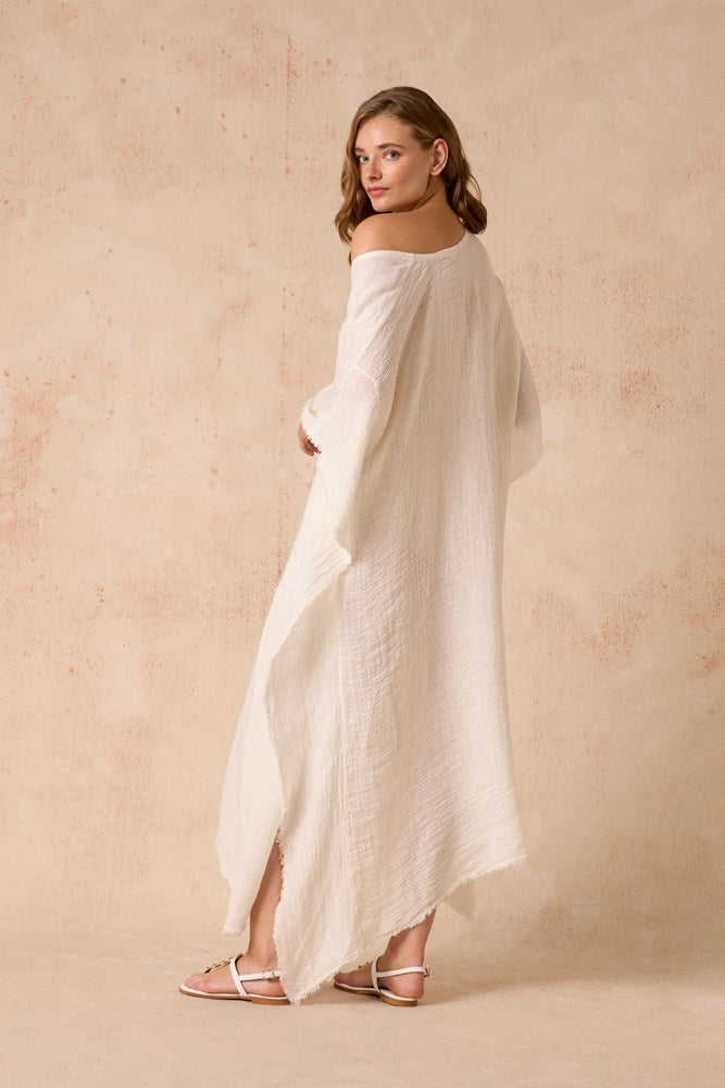 Estilo Emporio-Estilo Emporio Polla Maxi Dress - Samba Panna-Dress-st-barts-brisbane-goldcoast-cabarita-southport