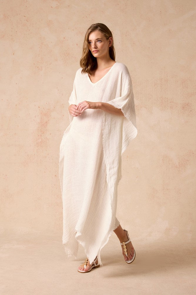 Estilo Emporio-Estilo Emporio Polla Maxi Dress - Samba Panna-Dress-st-barts-brisbane-goldcoast-cabarita-southport
