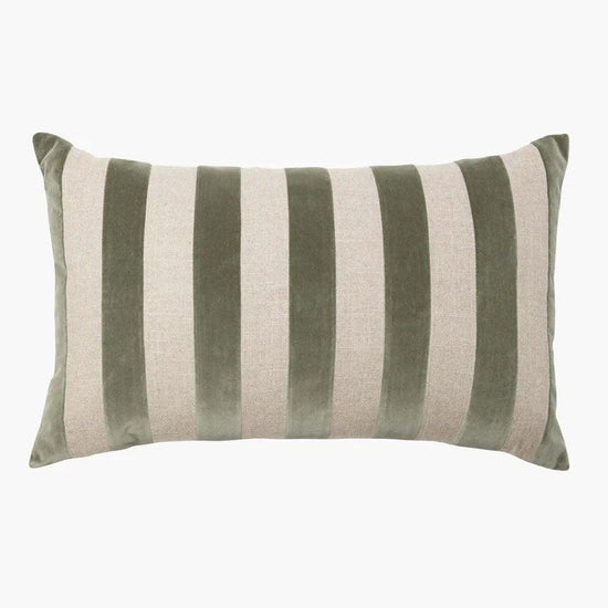 Etro Stripe Cushion - Eucalypt