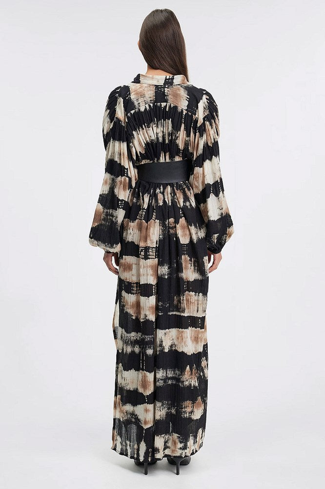 Fazil Dress - Futuristic Tie Dye