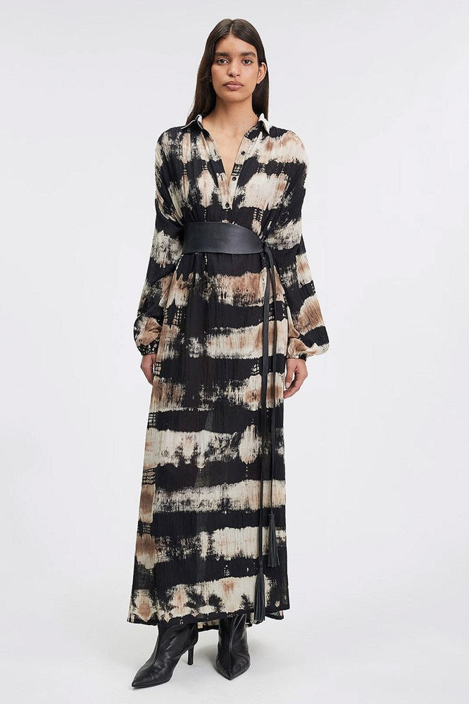 Fazil Dress - Futuristic Tie Dye