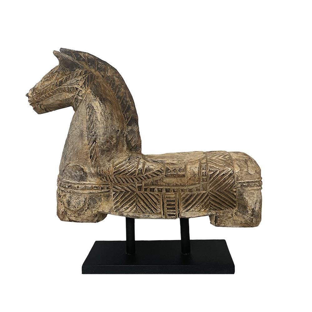 Ferro Timber Horse Statue