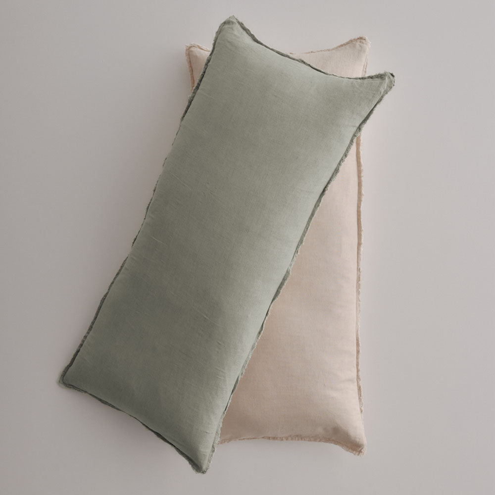 Flocca Body Cushion - Argent