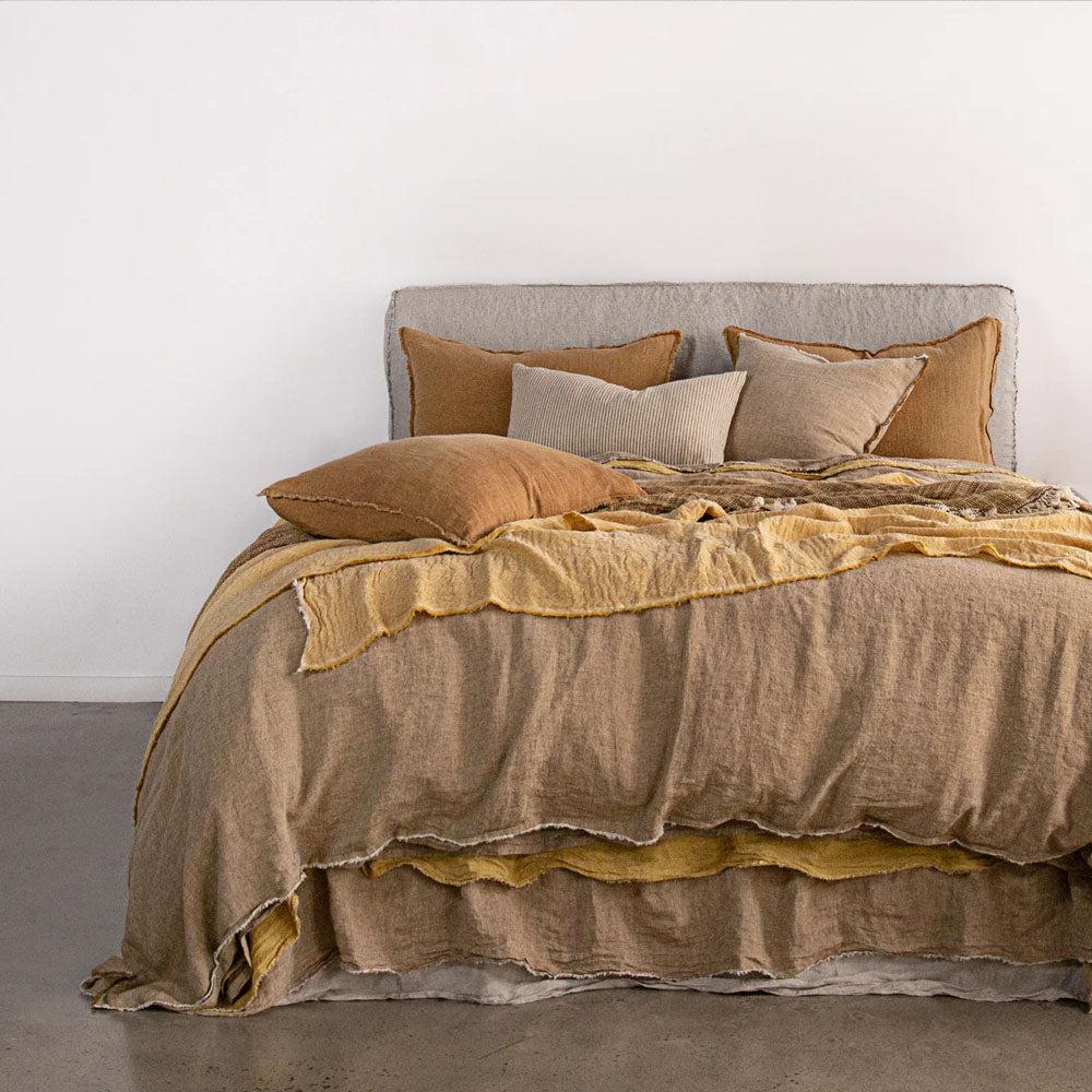 Flocca Duvet Cover - Brun