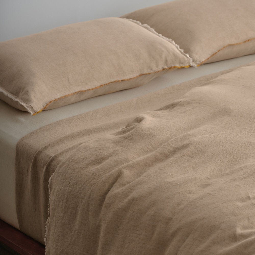 Flocca Duvet Cover - Brun