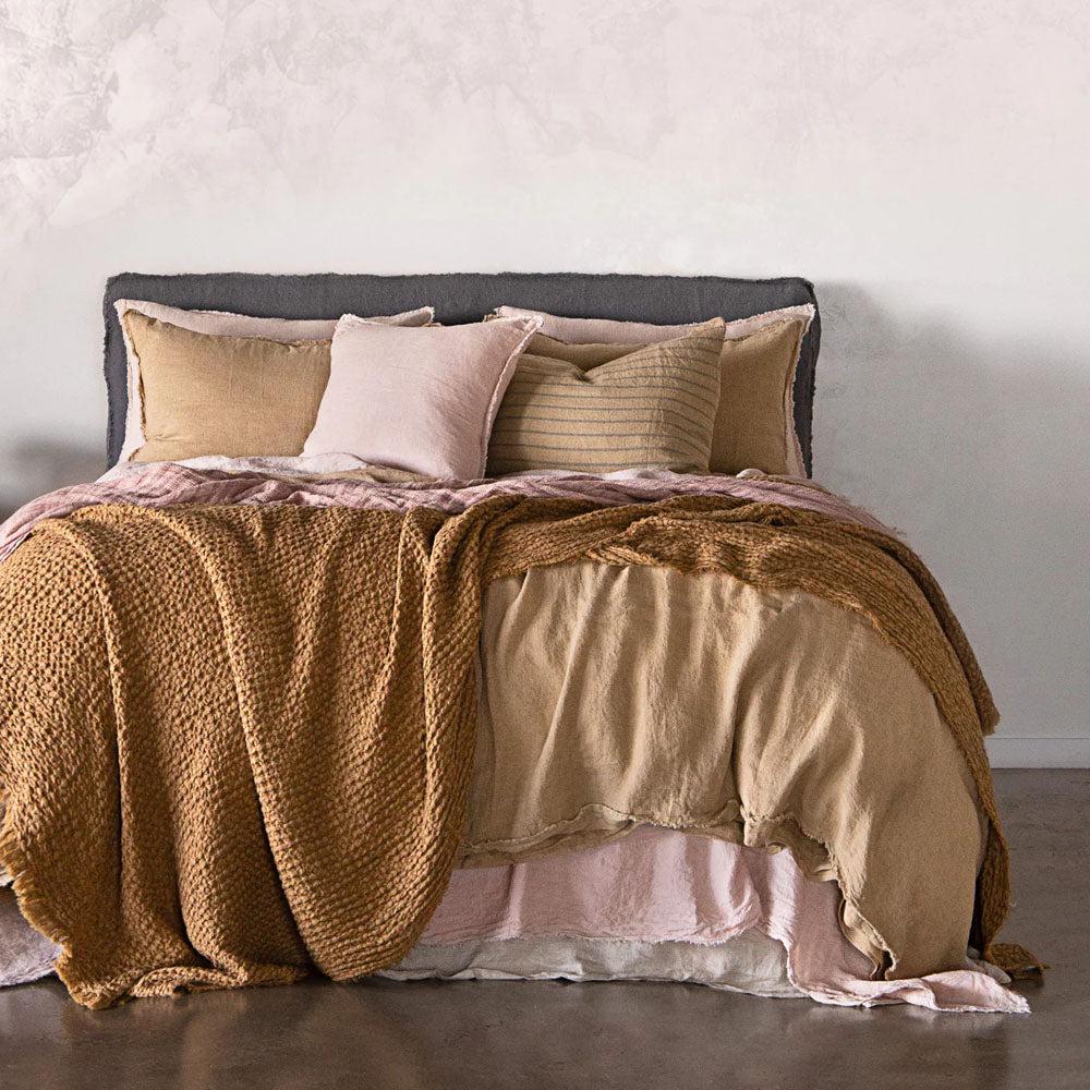 Flocca Duvet Cover - Carmel