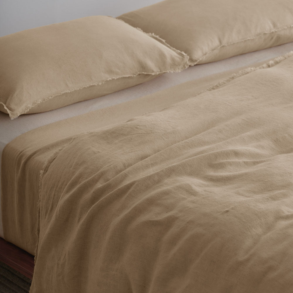 Flocca Duvet Cover - Carmel