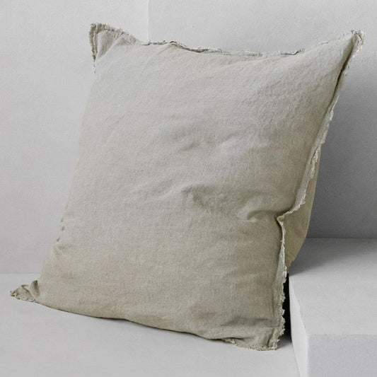 Flocca Euro Pillowcase - Argent