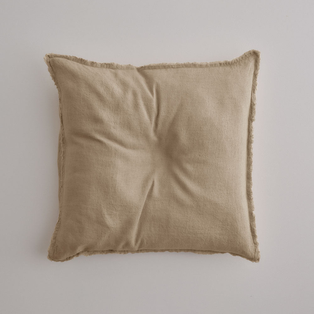 Flocca Euro Pillowcase - Carmel