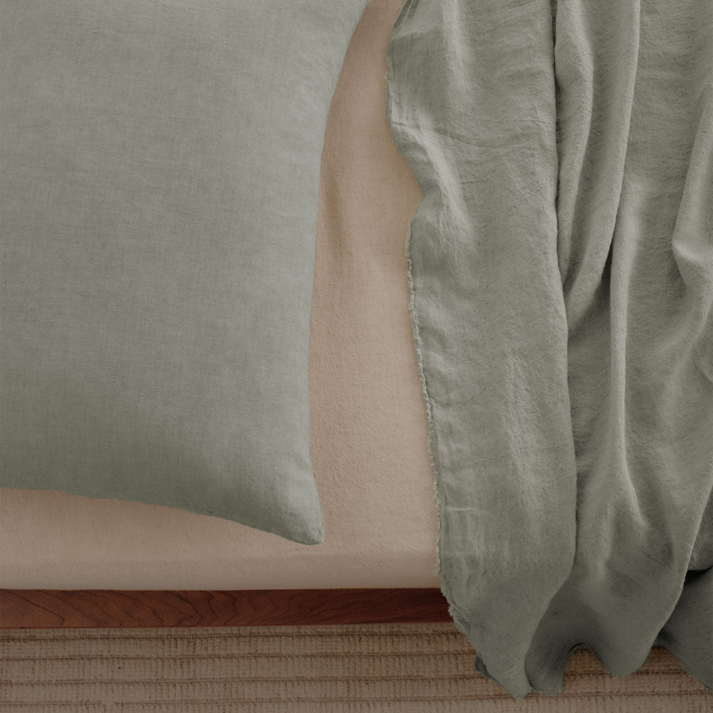 Flocca Flat Sheet - Argent