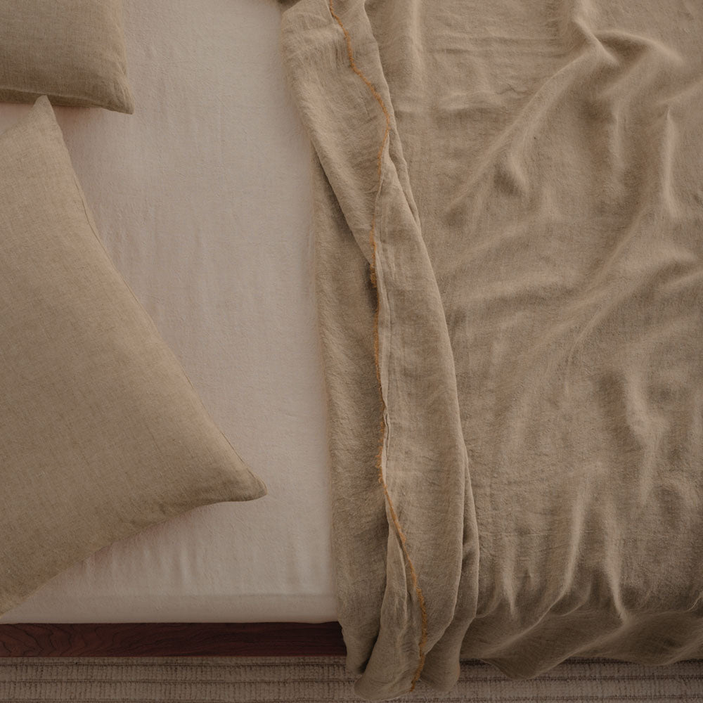 Flocca Flat Sheet - Brun