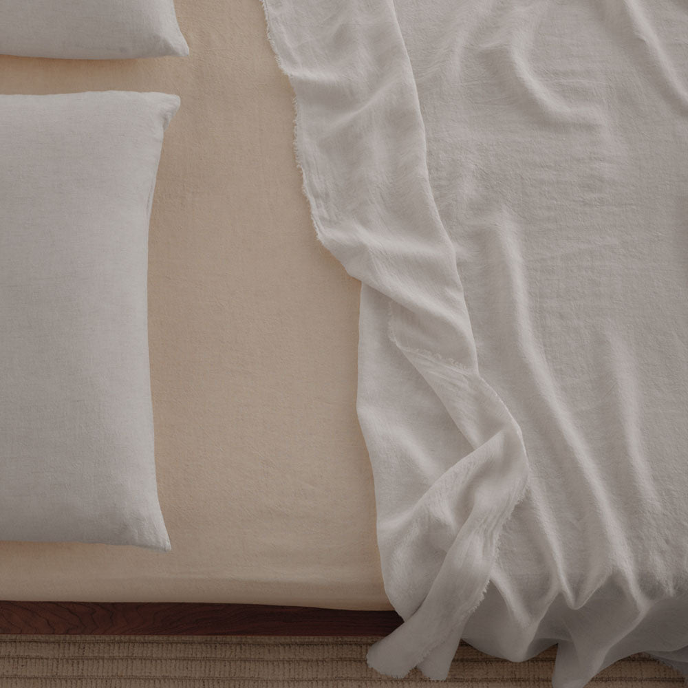 Flocca Flat Sheet - Petra